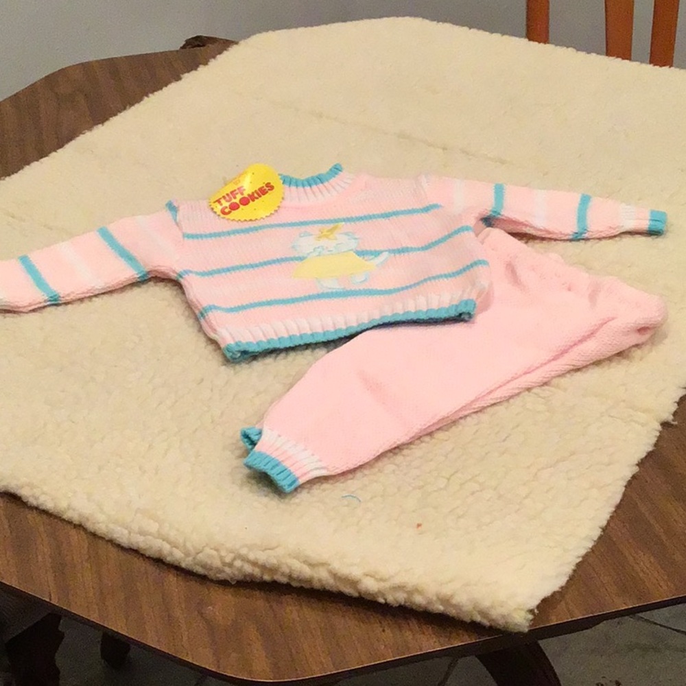 Vintage 2 pc. Girl’s Knit set